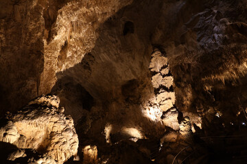 Rock formations in Carlsbad Caverns National Park, New Mexico

