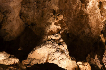 Rock formations in Carlsbad Caverns National Park, New Mexico
