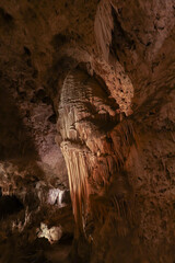 Rock formations in Carlsbad Caverns National Park, New Mexico
