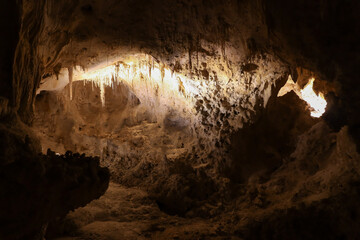 Rock formations in Carlsbad Caverns National Park, New Mexico

