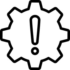 Risk Preference Line Icon