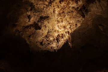 Rock formations in Carlsbad Caverns National Park, New Mexico
