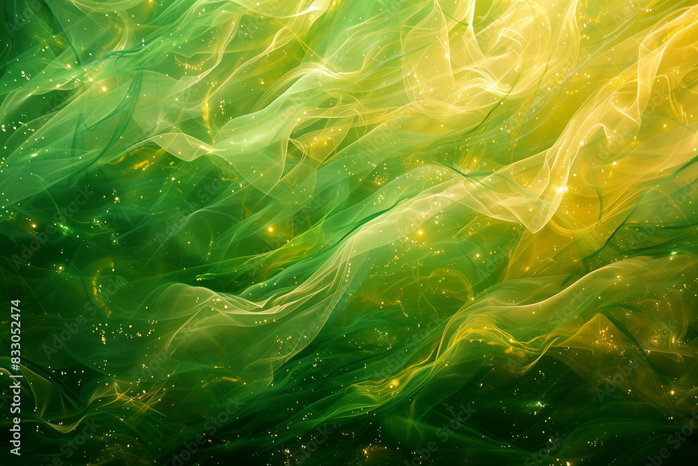 Aufkleber immerse yourself in the enchanting allure of luminous reveries, where abstract light patterns elegan