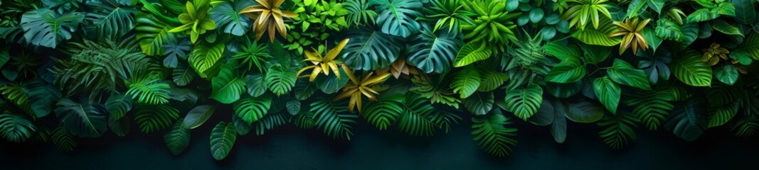 Behold the tropical plants from a bird's eye view, where the canopy opens up to reveal hidden pockets of life, each one a miniature ecosystem unto itself.