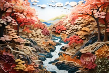 Rivers and streams - Generative AI
