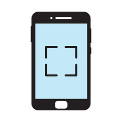 smartphone icon set with reaction, message sign, like. Chat bubble icon. Telephone call sign. Contact us symbol. Cell phone pictogram isolated on white background.