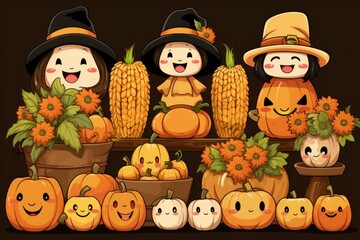Harvest decorations - Generative AI