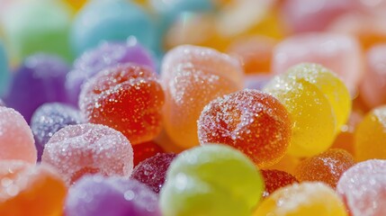 Sugar Coated Colorful Jelly Bells