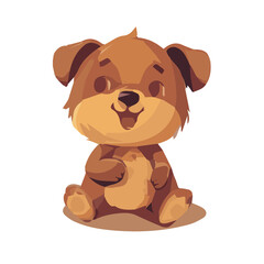 Fototapeta premium cute dog