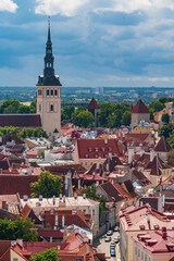 Obraz premium Old town of Tallinn in Estonia
