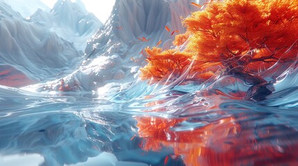 abstract watercolor background