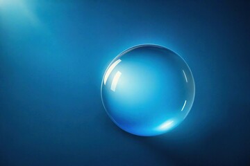 blue background