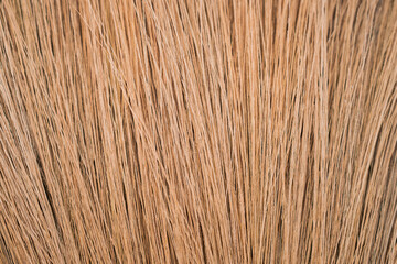 House Brown Broom in Kitchen Floor