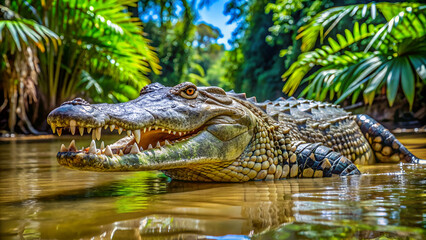 Fototapeta premium Saltwater Crocodile 