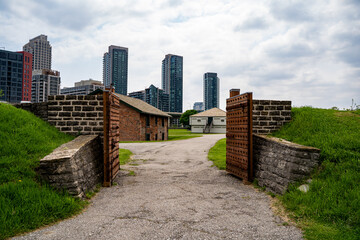 Fort York National Historic Site is an early 19th-century military fortification in the Fort York neighborhood of Toronto.