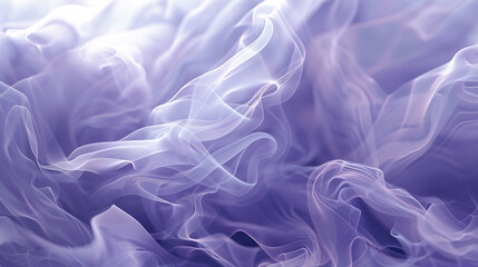 Obraz premium Mystical periwinkle waves shimmer with an ethereal allure,