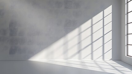 窓の影のある部屋
