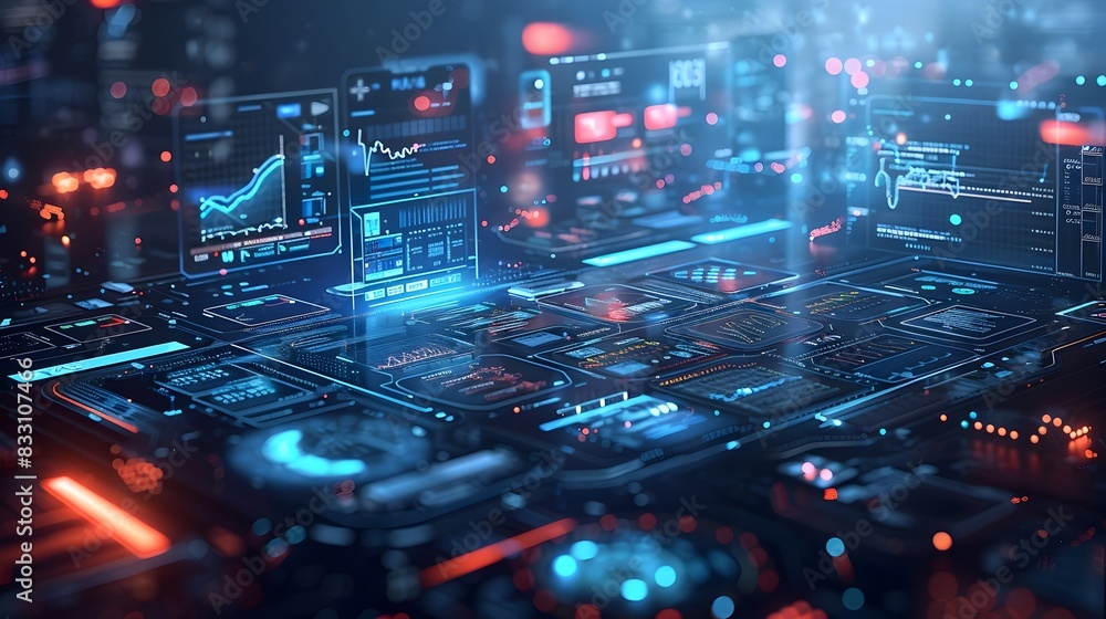 Poster cutting edge digital healthcare ecosystem with dynamic real time monitoring and intelligent data ana