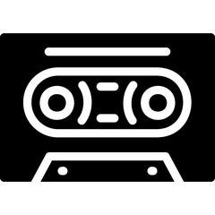 Retro Cassette Icon