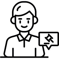 Journalist icon