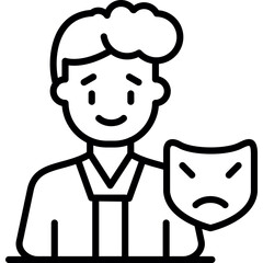 Obraz premium Cyberbullying icon