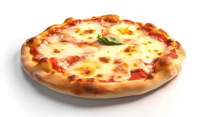 pizza isolated on white background