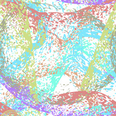 Seamless pattern of splashing colors.