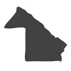 Chubut map illustration