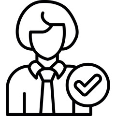 new line icon design