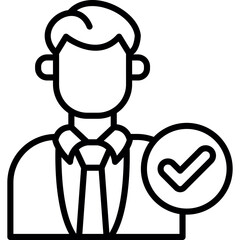 new line icon design