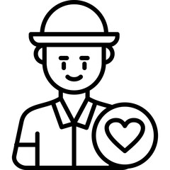 Obraz premium Self Acceptance icon