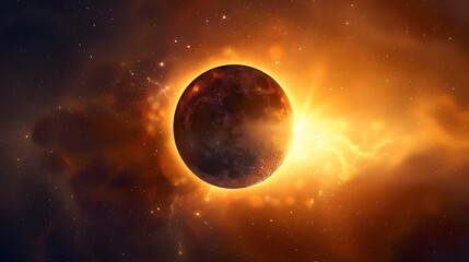 Obraz premium Solar Eclipse 