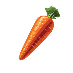 Vector simple carrot