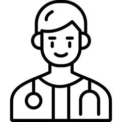 new line icon design