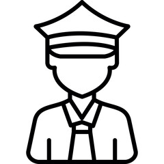 new line icon design