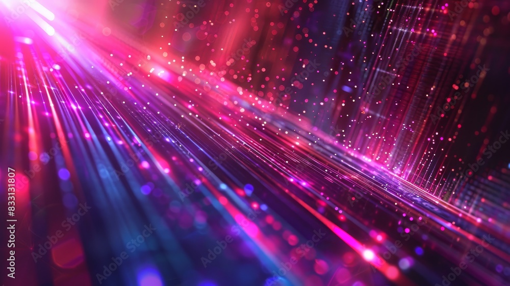 Poster abstract futuristic background data transfer. technology concept.