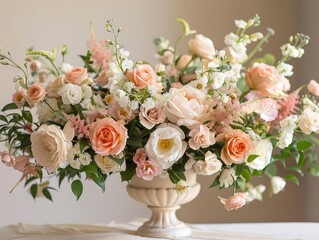 DIY floral arrangements for the wedding ceremony
