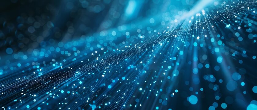 abstract blue lines technology background