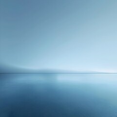 Obraz premium Clean Blue Gradient Backdrop for Highlighting Health and Beauty Products Ideal for Product Presentation and Advertising Concepts with Ample Copy Space