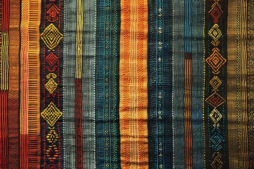 Traditional fabric background