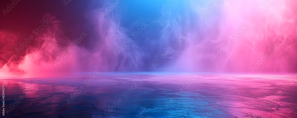 Poster mesmerizing neon glow ethereal backdrop for tech gadget showcasing and digital concept displays