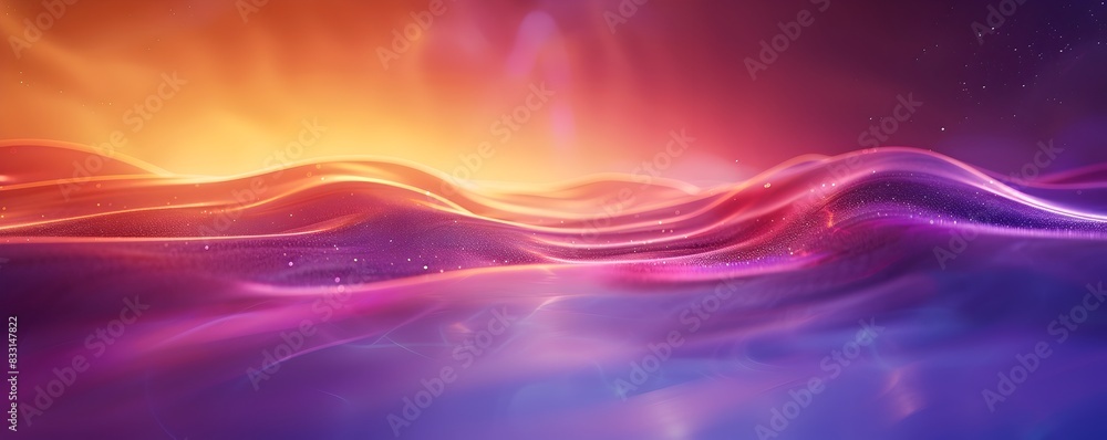 Aufkleber smooth neon glow backdrop for dynamic product showcase and branding concepts