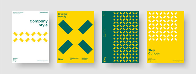 Fototapeta premium Abstract Banner Template. Creative Background Layout. Isolated Brochure Design. Flyer. Book Cover. Report. Poster. Business Presentation. Newsletter. Brand Identity. Magazine. Handbill. Pamphlet