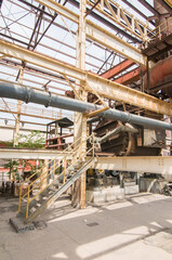 old mineris building converted today into a museum in the town of Santa Rosalia Baja California Sur. Mexico