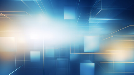 Obraz premium abstract light blue square Futuristic Background