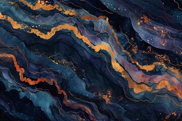 Graphic marbled background