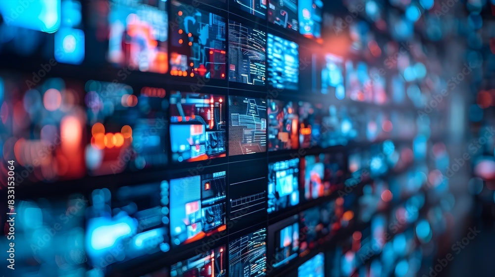 Poster secure and high digital communication setup for seamless networking and in the business environment