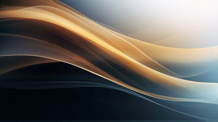 Fototapeta premium Abstract gold background and square and dynamic waves modern background.