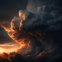 Biblical story, God Appears in the Form of a Thick Cloud to the Israelites