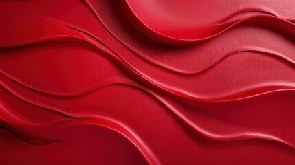 Obraz premium Simple Red Background